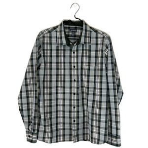 Van Heusen Large Men's Button front Dress shirt 16 - 16 1/2 inch neck